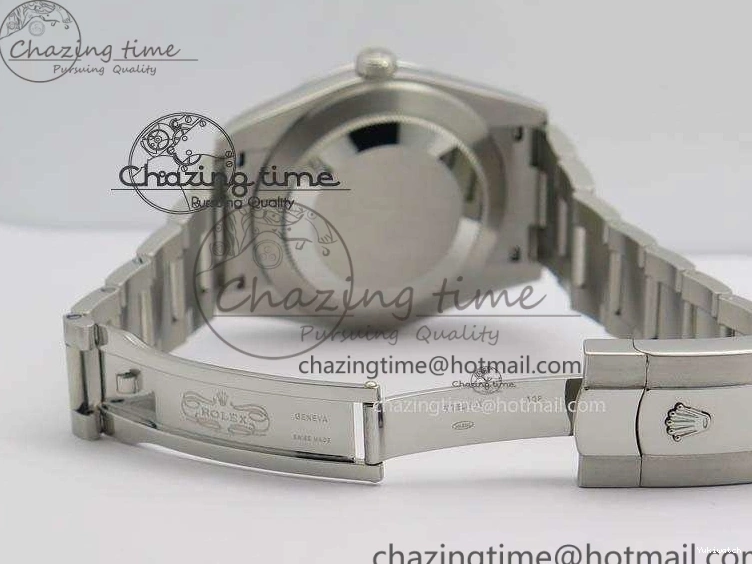 Fluted Best 1:1 Oyster On Dial Silver Bezel SS 41mm 126334 Bracelet Edition A3235 DateJust Noob 0214